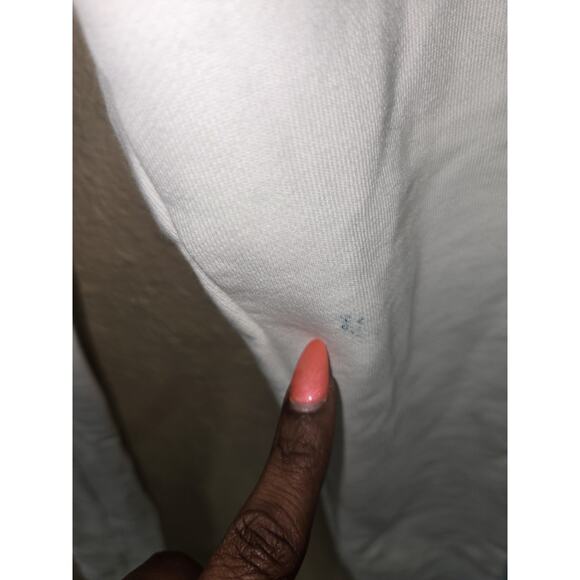 Lacoste Regular Fit Colorblock Men's Joggers White-Blue, Size Small With Defects - Picture 3 of 12